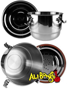 CVault Pro 8 Litre Stainless Steel 2 Way Humidity Controlled Storage Container C Vault