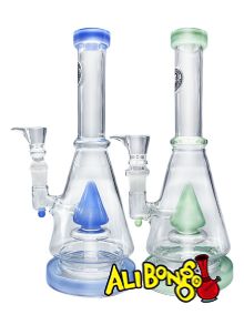 Basil Bush Conical Percolator Good Vibes Bong