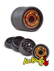 Bronson X Santa Cruz Black 4pt Biodegradable Hemp Grinder