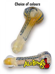 Drop Dead Thread Glass Spoon Pipe