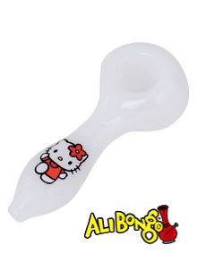 Hello Kitty Glass Spoon Pipe