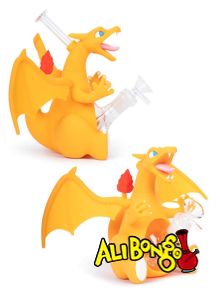 Silicone & Glass Charizard Bong