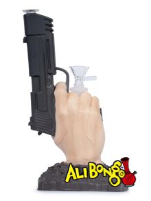 Pistol In Hand Bong