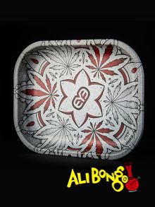 Red Eye metal rolling tray