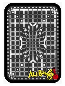 Trippy Squares Metal Tin